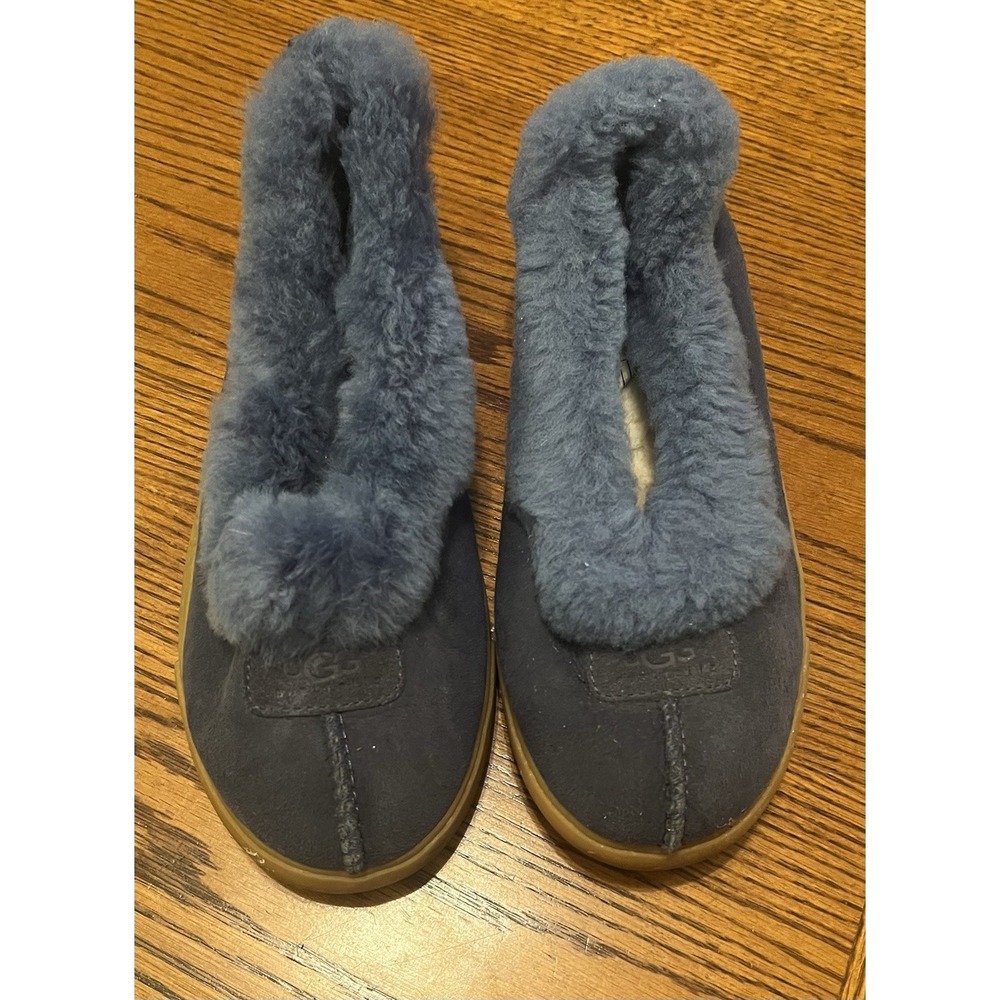 UGG Australia Women's Navy Rylan Slippers Size 8 Vintage